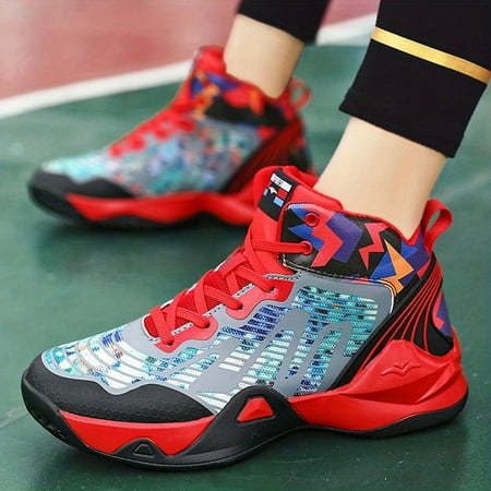 Cushioned Basketball Shoes for Men and Women - Shock Absorption Non-Slip and Comfortable Running Shoes for Youth and Teenagers - Ideal for Training and Athletics in Spring and Summer
Cushioned Basketball Shoes for Men and Women - Shock Absorption Non-Slip and Comfortable Running Shoes for Youth and Teenagers - Ideal for Training and Athletics in Spring and Summer