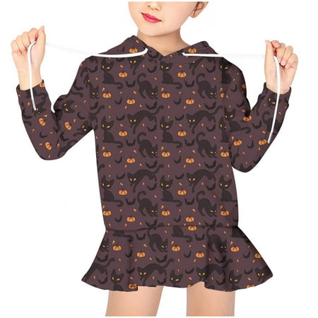 SHENGXINY 2022 Fall Clothes For Girls Halloween Dress Cute Cartoon Print Sweatshirt Child Pullover Hoodie Long Sleeve Dress Party Dresses
SHENGXINY 2022 Fall Clothes For Girls Halloween Dress Cute Cartoon Print Sweatshirt Child Pullover Hoodie Long Sleeve Dress Party Dresses
