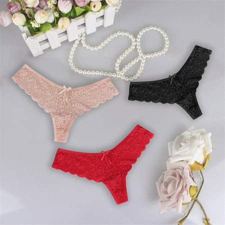 LASHALL 3PC Sexy New Fashion Women Underwear Lace Lingerie Sleepwear Thong G-String(Buy 2 Receive 3)
LASHALL 3PC Sexy New Fashion Women Underwear Lace Lingerie Sleepwear Thong G-String(Buy 2 Receive 3)