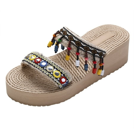Qufokar Cute Flip Flops for Women Summer Slippers for Women Indoor Outdoor Women S Summer Non Slip Solid Color Slip On Wedges Beach Open Toe Breathable Sandals Shoes Slippers
Qufokar Cute Flip Flops for Women Summer Slippers for Women Indoor Outdoor Women S Summer Non Slip Solid Color Slip On Wedges Beach Open Toe Breathable Sandals Shoes Slippers