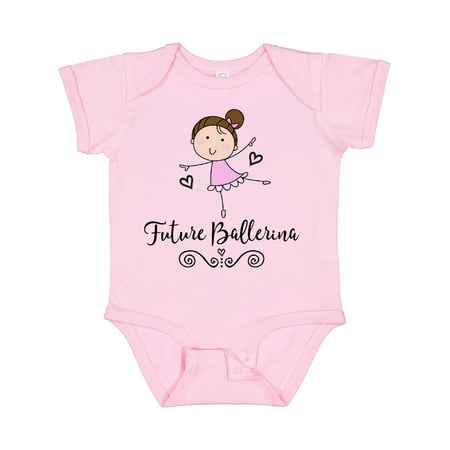 Inktastic Future Ballerina Girls Dance Gift Baby Girl Bodysuit