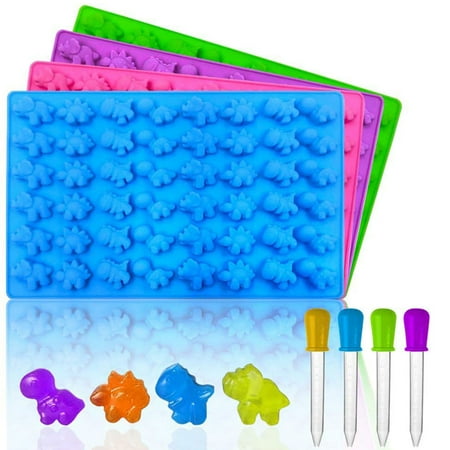Mini 48 Silicone Chocolate Mould with Cute Little Dinosaur Ice Tray Mold Soft Candy Mould With dropper
Mini 48 Silicone Chocolate Mould with Cute Little Dinosaur Ice Tray Mold Soft Candy Mould With dropper