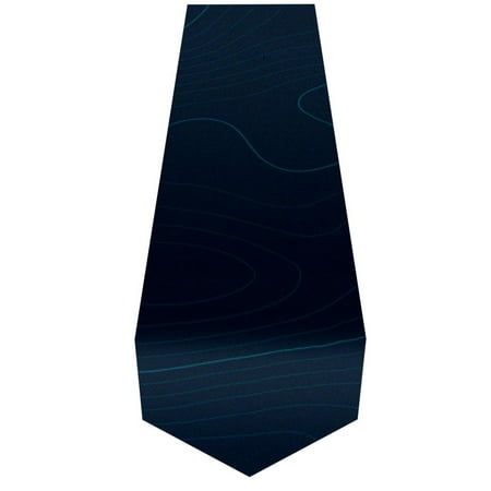 OWNTA Circular Topographic Lines Dark Background Pattern Elegant Polyester Table Runner Perfect for Your Tables - Dining Table Decoration
OWNTA Circular Topographic Lines Dark Background Pattern Elegant Polyester Table Runner Perfect for Your Tables - Dining Table Decoration