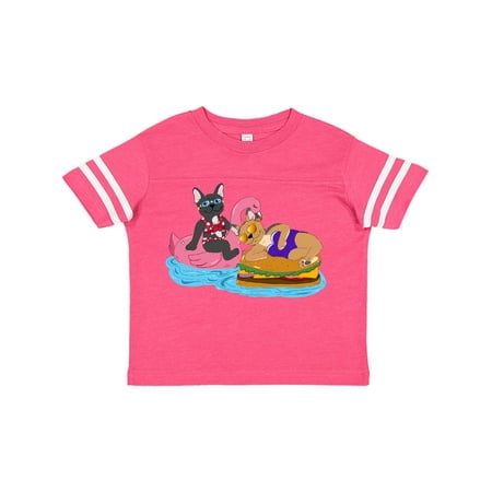 Inktastic Cute French Bulldogs On Pool Floaties Gift Toddler Boy or Toddler Girl T-Shirt
Inktastic Cute French Bulldogs On Pool Floaties Gift Toddler Boy or Toddler Girl T-Shirt