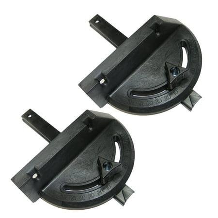Bosch Miter Saw (2 Pack) Replacement Miter Gauge # 1619X03228-2PK