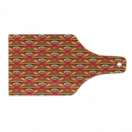 Cinco de Mayo Cutting Board Pattern of Peppers Man Head with Mustache and Sombrero Hat Decorative Tempered Glass Cutting and Serving Board in 3 Sizes by Ambesonne
Cinco de Mayo Cutting Board Pattern of Peppers Man Head with Mustache and Sombrero Hat Decorative Tempered Glass Cutting and Serving Board in 3 Sizes by Ambesonne