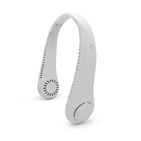 XILONG Portable neck fan hands-free bladeless fan battery-powered wearable personal fan - white
XILONG Portable neck fan hands-free bladeless fan battery-powered wearable personal fan - white