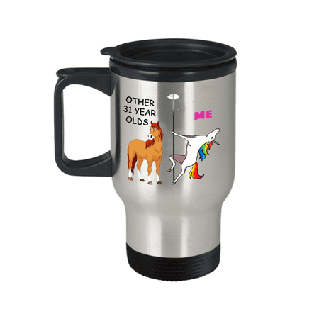 31st Birthday Gift for Women - Other 31 Year Olds Me Unicorn Coffee Mug - Premium 14 oz Travel Coffee Mug
31st Birthday Gift for Women - Other 31 Year Olds Me Unicorn Coffee Mug - Premium 14 oz Travel Coffee Mug
