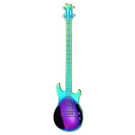 Fovolat Colorful Guitar Tea Spoon Unique Shape Tea Spoon Durable Stirring Spoon with Unique Shape Easy to Clean Practical Kitchen Utensil for Coffee Sugar Ice Cream premium
Fovolat Colorful Guitar Tea Spoon Unique Shape Tea Spoon Durable Stirring Spoon with Unique Shape Easy to Clean Practical Kitchen Utensil for Coffee Sugar Ice Cream premium