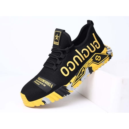Men Women s Work Shoes with Steel Toe Lightweight Safety Sneakers Breathable Indestructible Outdoor Industrial Construction Work Shoes 
Men Women s Work Shoes with Steel Toe Lightweight Safety Sneakers Breathable Indestructible Outdoor Industrial Construction Work Shoes