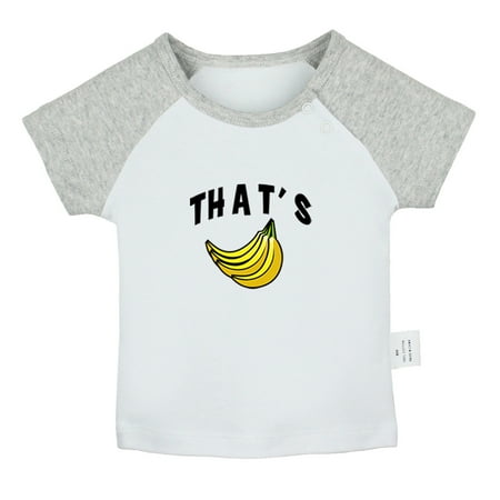 That s Bananas Funny T shirt For Baby Newborn Babies T-shirts Infant Tops 0-24M Kids Graphic Tees Clothing (Short Gray Raglan T-shirt 6-12 Months)
That s Bananas Funny T shirt For Baby Newborn Babies T-shirts Infant Tops 0-24M Kids Graphic Tees Clothing (Short Gray Raglan T-shirt 6-12 Months)
