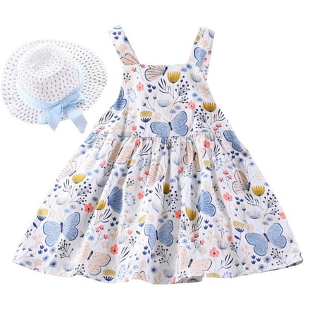 Ruffles Boho Baby Princess Hat Toddler Dress Bow Set Sleeveless Kids Dresses Floral Vacation Girls Dresses Summer Girls Dresses &Skirt
Ruffles Boho Baby Princess Hat Toddler Dress Bow Set Sleeveless Kids Dresses Floral Vacation Girls Dresses Summer Girls Dresses &Skirt