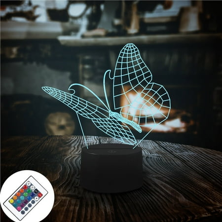 Tangnade Kitchen Utensils and Decorations 3D Lamp Night Light 16 Colours With Remote Control 1PC
Tangnade Kitchen Utensils and Decorations 3D Lamp Night Light 16 Colours With Remote Control 1PC