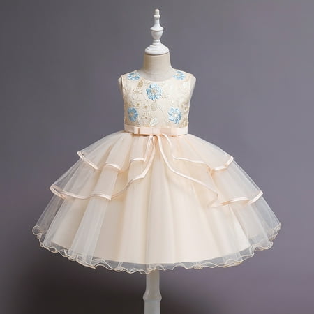 Rewenti Toddler Kid Girl Lace Sleeveless Princess Gown Party Tulle Dress Cosplay Clothes Beige 130(130)
Rewenti Toddler Kid Girl Lace Sleeveless Princess Gown Party Tulle Dress Cosplay Clothes Beige 130(130)