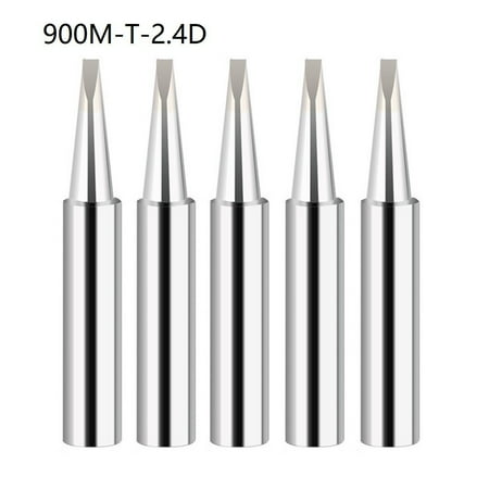 5pcs 900M-T Copper Soldering iron tips Lead-free welding solder tools