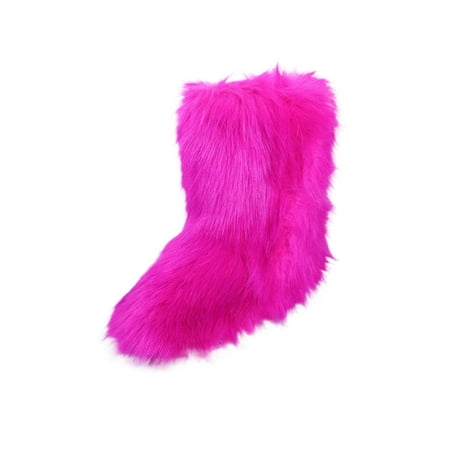 Colisha Girl Non-Slip Round Toe Fuzzy Booties Casual Warm Fluffy Boots Outdoor Platform Snow Boot Rose Red 4.5c
Colisha Girl Non-Slip Round Toe Fuzzy Booties Casual Warm Fluffy Boots Outdoor Platform Snow Boot Rose Red 4.5c