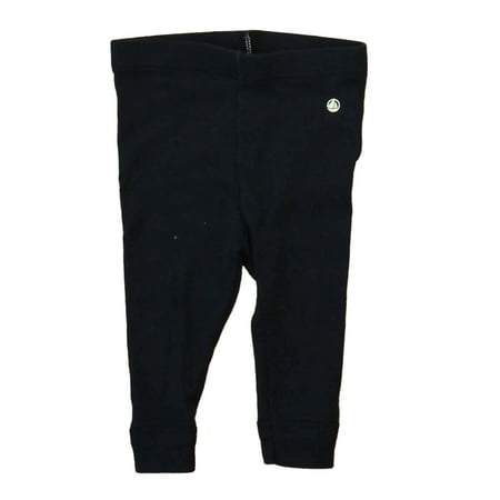 Pre-owned Petit Bateau Girls Navy Leggings size: 3 Months