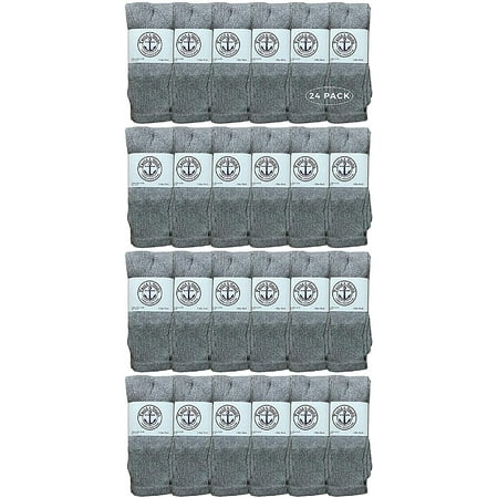 24 Pairs Of Yacht & Smith 26 Inch Wholesale Women s Tube Socks Women s Cotton Referee Sport Socks Size 9-11 (Gray)
24 Pairs Of Yacht & Smith 26 Inch Wholesale Women s Tube Socks Women s Cotton Referee Sport Socks Size 9-11 (Gray)