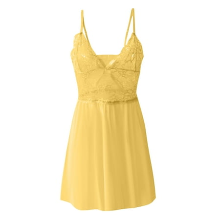 Loopsun Lingerie for Women Sexy Naughty Women s Bow Lace Stitching Mesh Sling Dress Sexy Nightdress Sexy Lingerie
Loopsun Lingerie for Women Sexy Naughty Women s Bow Lace Stitching Mesh Sling Dress Sexy Nightdress Sexy Lingerie