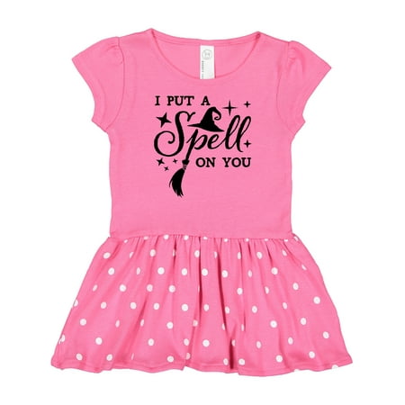 Inktastic I Put a Spell on You- Halloween Magic Gift Baby Girl Dress