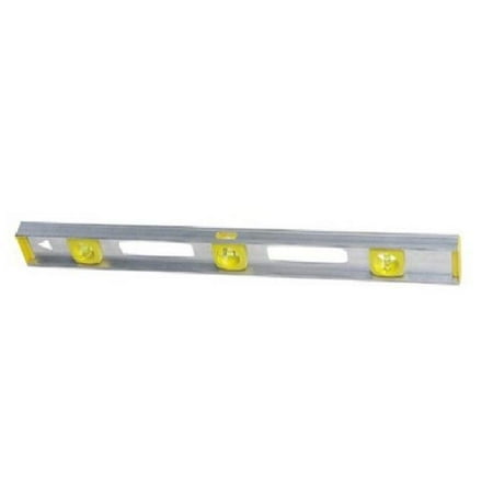 48 in. Aluminum Level I-beam Silver