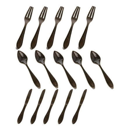 15 Pcs Knife Spoon Fork Kitchen Cabinet Closet Drawer Pull Handles Knobs 3-Inch Center to Center Bronze
15 Pcs Knife Spoon Fork Kitchen Cabinet Closet Drawer Pull Handles Knobs 3-Inch Center to Center Bronze