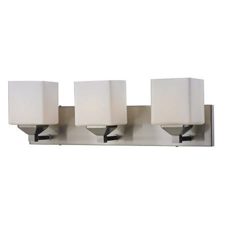 Bathroom Vanity 3 Light With Brushed Nickel Finish Steel Medium Base Bulb 24 inch 300 Watts
Bathroom Vanity 3 Light With Brushed Nickel Finish Steel Medium Base Bulb 24 inch 300 Watts