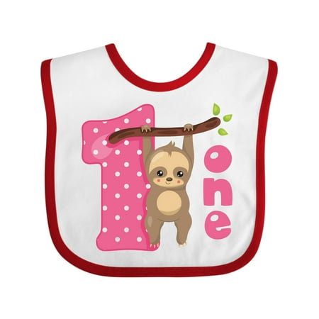 Inktastic Pink Sloth 1st Birthday Gift Baby Girl Bib
Inktastic Pink Sloth 1st Birthday Gift Baby Girl Bib