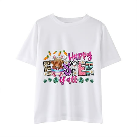 Lovely Casual T-Shirts For Children Boys Easter Cartoon Rabbit Printed O-Neck Short Sleeve Tee Tops School Sport Athletic Skater Fit Tshirts
Lovely Casual T-Shirts For Children Boys Easter Cartoon Rabbit Printed O-Neck Short Sleeve Tee Tops School Sport Athletic Skater Fit Tshirts