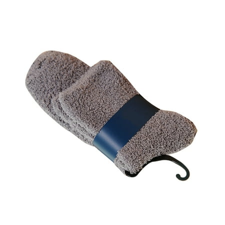 3 Pairs Solid Color Men Fluffy Slipper Socks Fuzzy Thicken Warm Coral Fleece Home Sleeping Stocking for Winter - Free Size (Grey)
3 Pairs Solid Color Men Fluffy Slipper Socks Fuzzy Thicken Warm Coral Fleece Home Sleeping Stocking for Winter - Free Size (Grey)