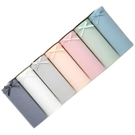 TureClos 7 Pieces Solid Color Women Briefs Business Trip Girls Undies Breathable Elastic Waist Cotton Panties Underwear XL
TureClos 7 Pieces Solid Color Women Briefs Business Trip Girls Undies Breathable Elastic Waist Cotton Panties Underwear XL