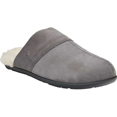 Men s Vionic Alfons Slipper Charcoal Leather 13 M