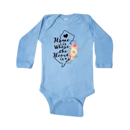 Inktastic New Jersey Home is Where the Heart is with Watercolor Floral Gift Baby Boy or Baby Girl Long Sleeve Bodysuit
Inktastic New Jersey Home is Where the Heart is with Watercolor Floral Gift Baby Boy or Baby Girl Long Sleeve Bodysuit