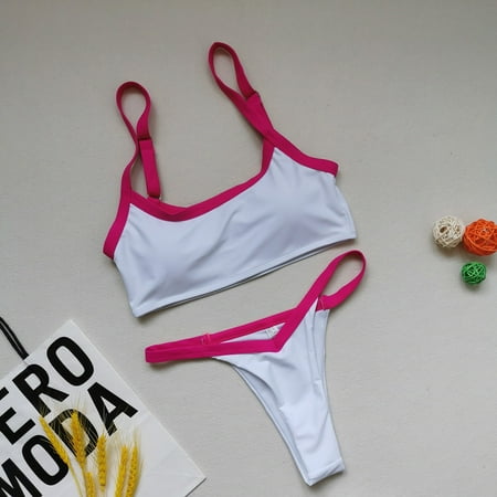 TIANEK Women Bikini 2023 Sexy Padded Solid Patchwork Bra Sport Yoga Show Waist Halter Split Summer Japan Mother s Day Swimwear for Ladies Clearance
TIANEK Women Bikini 2023 Sexy Padded Solid Patchwork Bra Sport Yoga Show Waist Halter Split Summer Japan Mother s Day Swimwear for Ladies Clearance