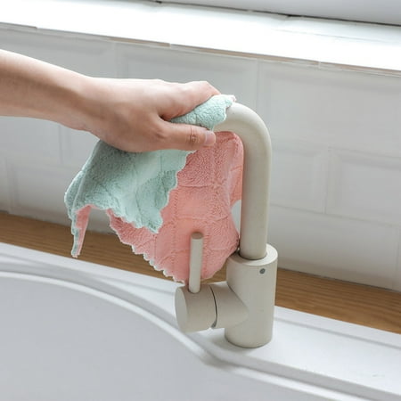 UDAXB Kitchen Gadgets 2Pcs Nonstick Oil Coral Velvet Hanging Hand Towels Kitchen Dishclout
UDAXB Kitchen Gadgets 2Pcs Nonstick Oil Coral Velvet Hanging Hand Towels Kitchen Dishclout
