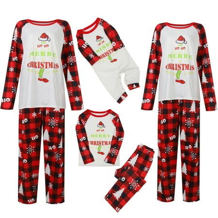 2024 Christmas Grinch Print Family Matching Grinch Printing Long-Sleeved Round Neck Sleepwear Family Matching for Baby Kid Couples Youth Family Matching
2024 Christmas Grinch Print Family Matching Grinch Printing Long-Sleeved Round Neck Sleepwear Family Matching for Baby Kid Couples Youth Family Matching