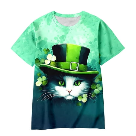 Toddler Boys Girls Casual T-Shirts Classic Summer Short Sleeve Trendy St.Patrick Day Cute Prints Leisure New Fashion Soft Tops Dailywear Clothes
Toddler Boys Girls Casual T-Shirts Classic Summer Short Sleeve Trendy St.Patrick Day Cute Prints Leisure New Fashion Soft Tops Dailywear Clothes