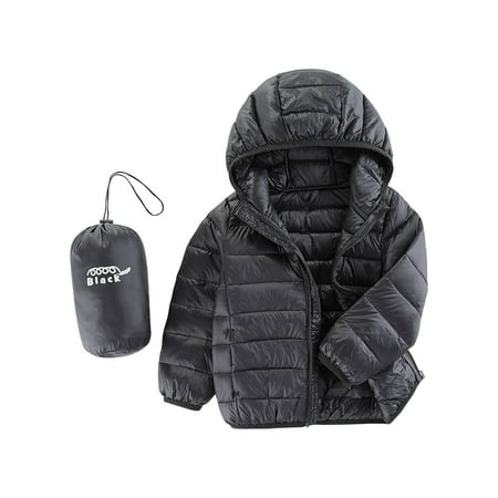Odeerbi Toddler Winter Coat Kids Boys Girls Outerwear Jackets Baby Autumn Light Cotton Padded Jacket Hooded Zipper Jacket Coat Black
Odeerbi Toddler Winter Coat Kids Boys Girls Outerwear Jackets Baby Autumn Light Cotton Padded Jacket Hooded Zipper Jacket Coat Black
