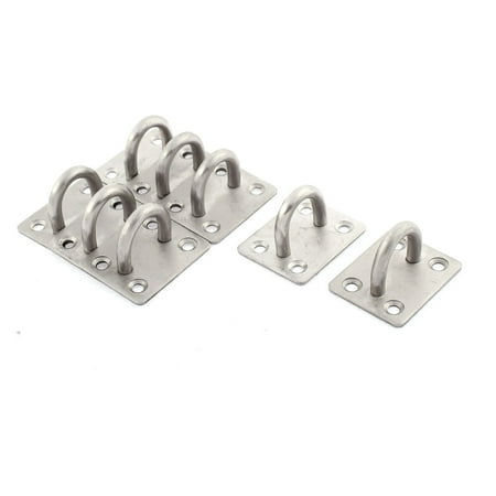 Fan Light Fixture Stainless Steel Wall Ceiling Hooks 8pcs
