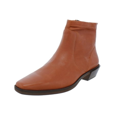 Sarto Franco Sarto Womens Yeni Leather Square Toe Ankle Boots