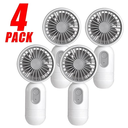 4Packs of Portable Handheld Mini Fans USB Rechargeable Personal Fan Battery Operated Small Hand Held Fan with 3 Speeds for Travel/camping/Outdoor/Home/Office
4Packs of Portable Handheld Mini Fans USB Rechargeable Personal Fan Battery Operated Small Hand Held Fan with 3 Speeds for Travel/camping/Outdoor/Home/Office