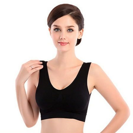 harmtty Women Fashion Comfort Seamless Traceless Yoga Wirefree Sports Jogging Vest Bra Black XXL
harmtty Women Fashion Comfort Seamless Traceless Yoga Wirefree Sports Jogging Vest Bra Black XXL
