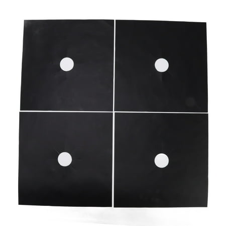 4Pcs Stove Burner Cover PTFE Coating Non Stick Gas Range Stove Top Protector Pad for Kitchen Cooking Black 27x27cm 0.1mm
4Pcs Stove Burner Cover PTFE Coating Non Stick Gas Range Stove Top Protector Pad for Kitchen Cooking Black 27x27cm 0.1mm