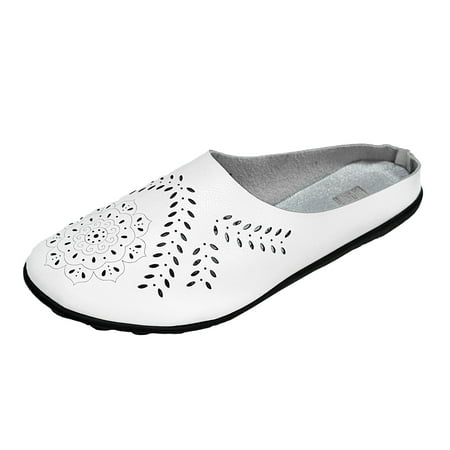 Daznico Womens Sandals Women s Hollow Four Seasons Soft Sole Non Slip Flat Round Toe Breathable Slip On Shoes Slippers ( White 7.5 )
Daznico Womens Sandals Women s Hollow Four Seasons Soft Sole Non Slip Flat Round Toe Breathable Slip On Shoes Slippers ( White 7.5 )