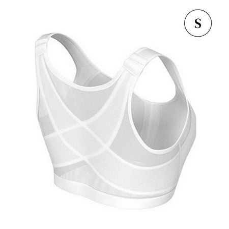 Posture Corrector Lift Up Bra Women Shockproof Sports Support Fitness Vest Bras Breathable Underwear Back Corset Bra White S
Posture Corrector Lift Up Bra Women Shockproof Sports Support Fitness Vest Bras Breathable Underwear Back Corset Bra White S