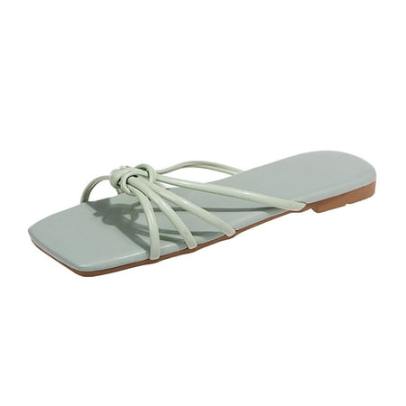 Fpqtro 2023 Summer Women s Sandals Women s Bow Sandals Square Toe Flat Bottom Shoes Fashion Casual Slippers
Fpqtro 2023 Summer Women s Sandals Women s Bow Sandals Square Toe Flat Bottom Shoes Fashion Casual Slippers