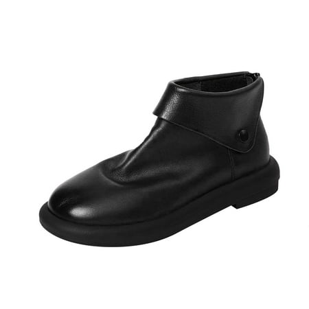 nsendm Leather Boots Women Heel Womens Shoes Casual Boots Retro Style Solid Boots for Women Booties Winter under 30 Black 6.5
nsendm Leather Boots Women Heel Womens Shoes Casual Boots Retro Style Solid Boots for Women Booties Winter under 30 Black 6.5