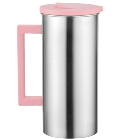 FRCOLOR 1Pc Cold Water Bottle Stainless Steel Large Capacity Juice Drinks Cold Water Cup Coffee Cup Water Cup (Nordic Pink)
FRCOLOR 1Pc Cold Water Bottle Stainless Steel Large Capacity Juice Drinks Cold Water Cup Coffee Cup Water Cup (Nordic Pink)