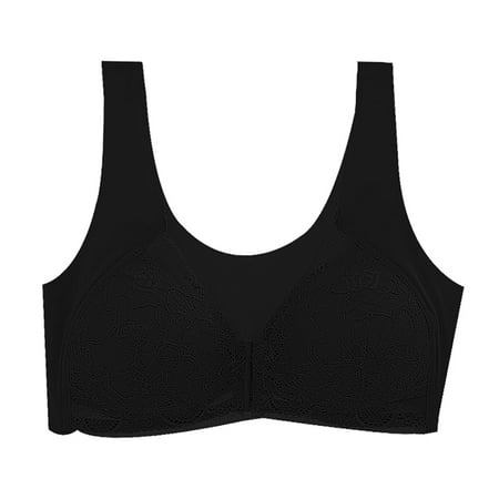 Shengshi Women Adjustable Seamless Sports Bra Front Closure Elastic V-neck Push Up Underwear Lace Trim Sports Bras Women\ s Sportswear Black XL
Shengshi Women Adjustable Seamless Sports Bra Front Closure Elastic V-neck Push Up Underwear Lace Trim Sports Bras Women\ s Sportswear Black XL