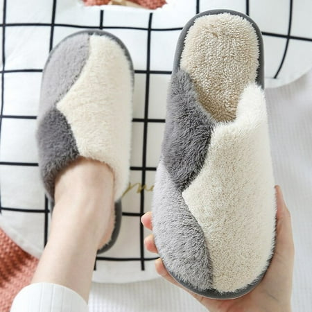 CoCopeaunt Winter New Home Furry Slippers Indoor Soft Bottom Warm Non-slip Floor Cotton Slippers for Men and Women Shoes For Bedroom
CoCopeaunt Winter New Home Furry Slippers Indoor Soft Bottom Warm Non-slip Floor Cotton Slippers for Men and Women Shoes For Bedroom